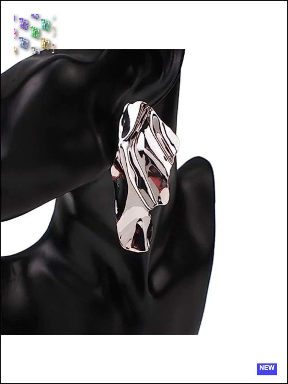 Geometric Metal Drop Dangle Earrings Hypoallergenic Fashion Jewelry